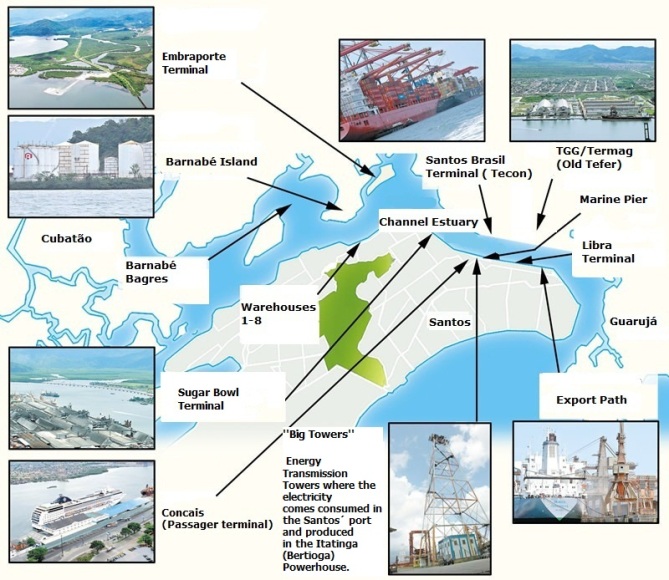 Terminals Map